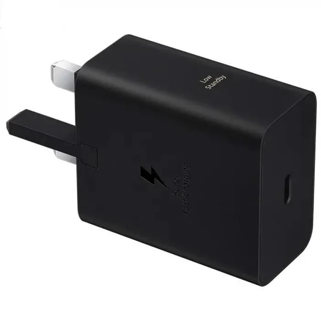 شارژر دیواری 60 وات سامسونگ مدل 3 پین EP-T6010 | ساخت ویتنام | همراه یک عدد کابل اصلی
